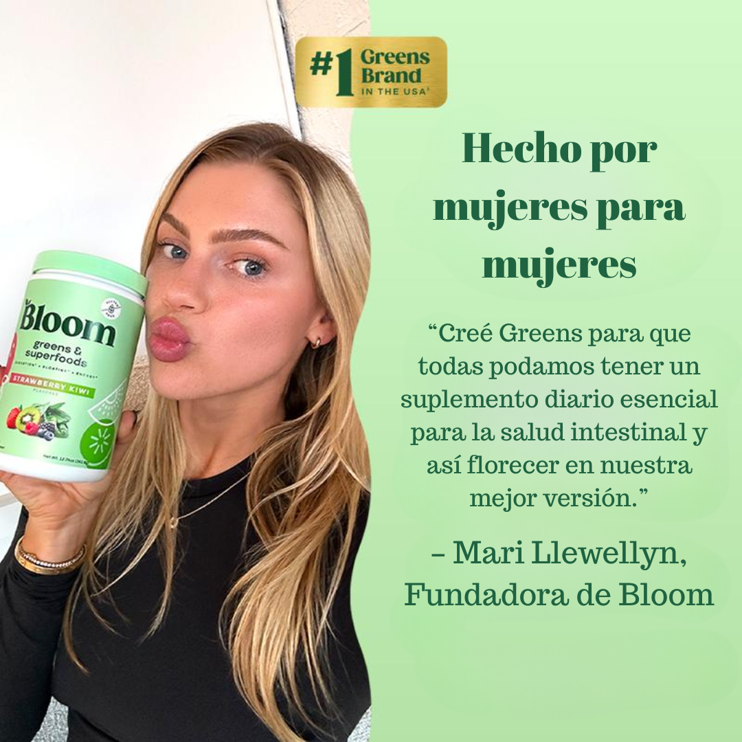 BLOOM - NUTRICIÓN — Digestión ligera, abdomen plano y energía diaria