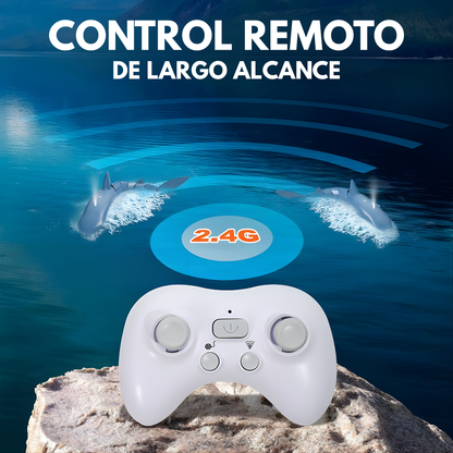 TIBURÓN CONTROL REMOTO – Diversión acuática, control total y aventura en el agua