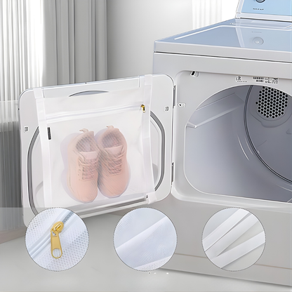 MALLA PARA SECAR ZAPATOS – Secado práctico, protección del calzado y lavandería más organizada