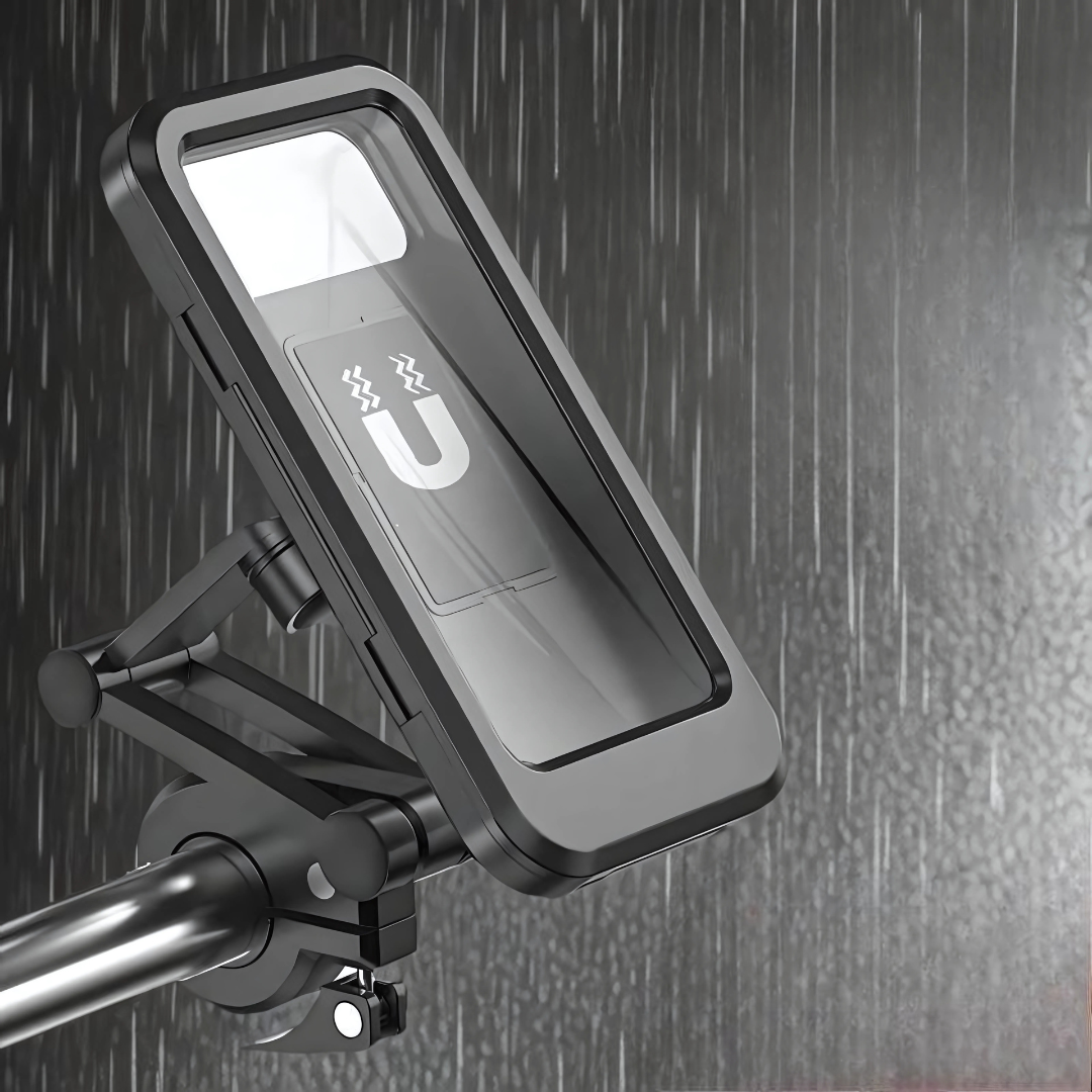 SOPORTE IMPERMEABLE PARA CELULAR – Protección total, navegación segura y control en cada recorrido