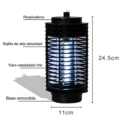 LÁMPARA MATA MOSQUITOS – Protección efectiva, ambiente más limpio y descanso sin insectos