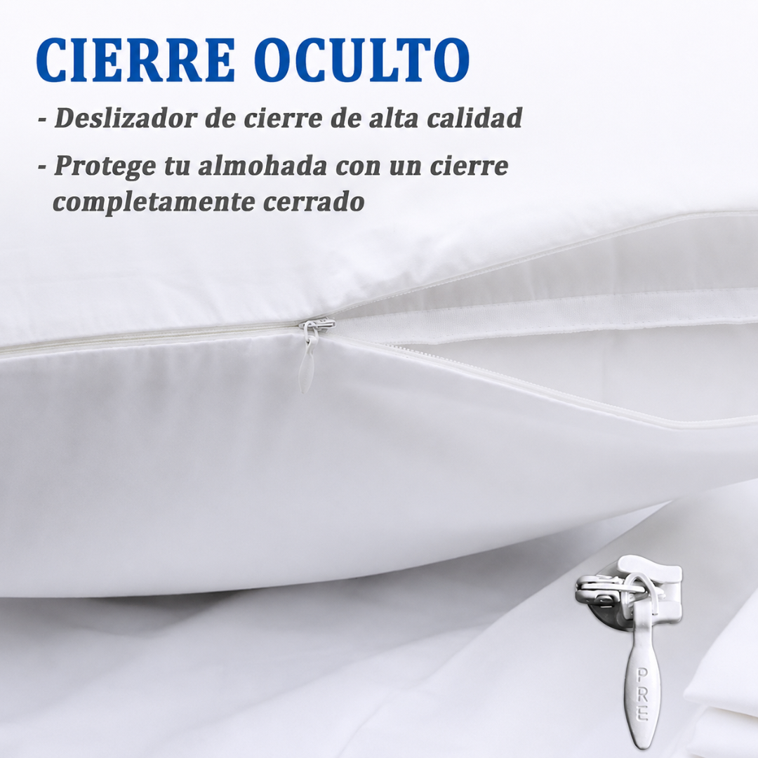PAQUETE DE 2 ALMOHADAS HOTELERAS — Duerme y descansa como en un hotel