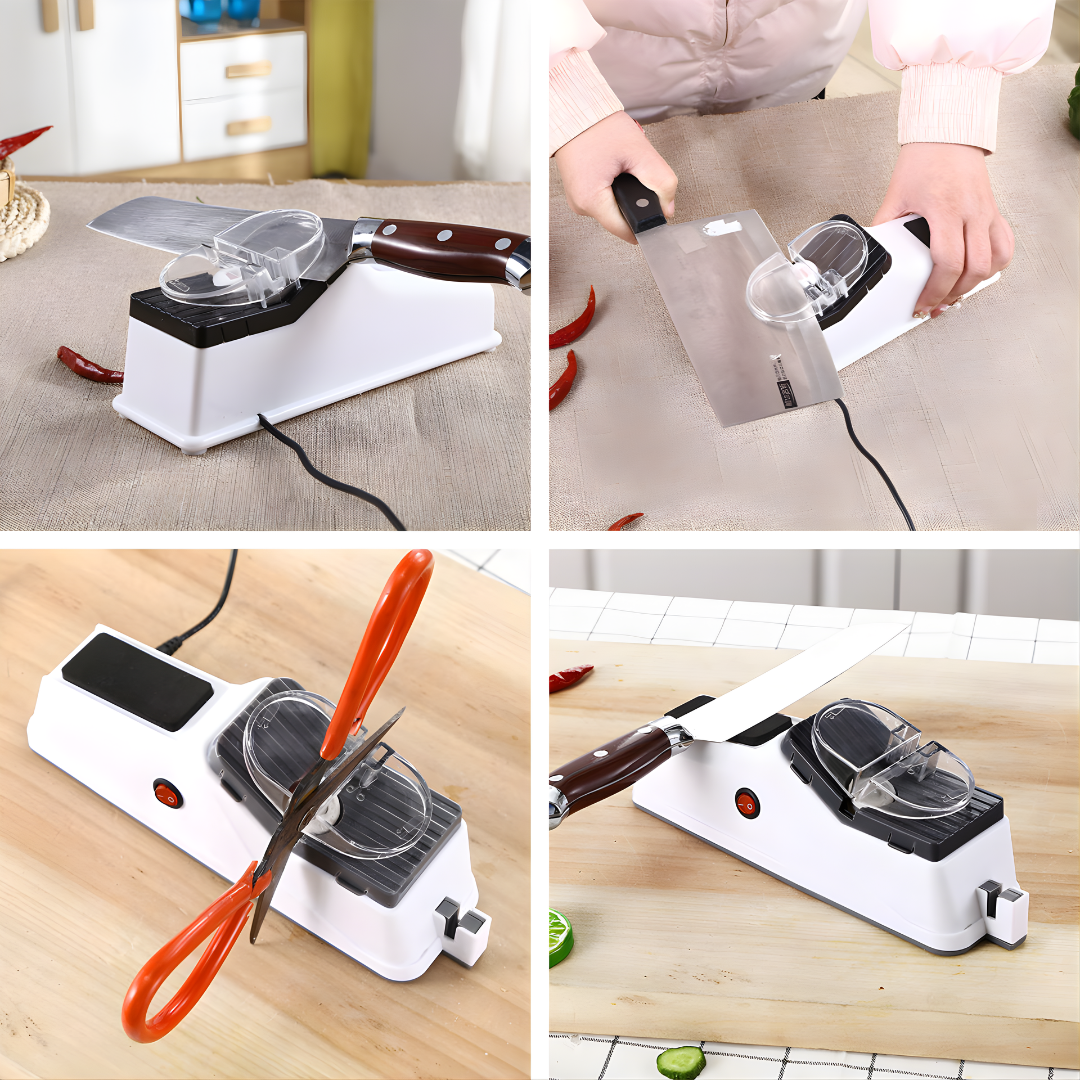 AFILADOR DE CUCHILLOS ELÉCTRICO USB – Corte preciso, filo perfecto y cocina sin esfuerzo