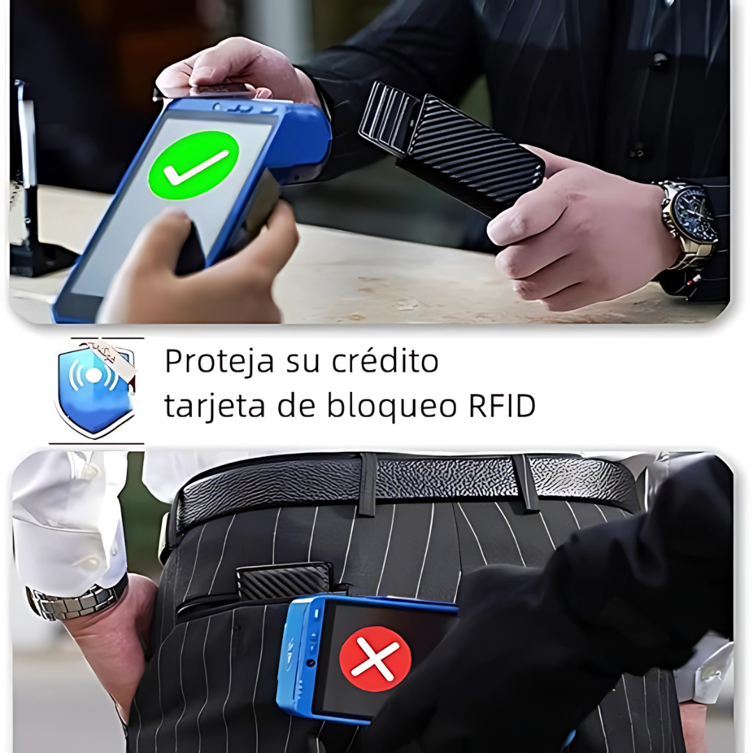 BILLETERA CON TARJETERO – Estilo, seguridad y practicidad en tu bolsillo