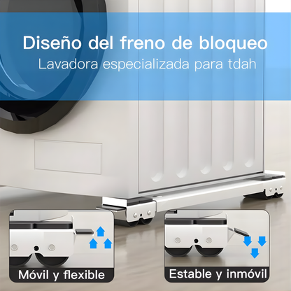 MOVILIZADOR DOBLE AJUSTABLE PARA MUEBLES Y ELECTRODOMÉSTICOS — Mueve lo que no podías mover solo