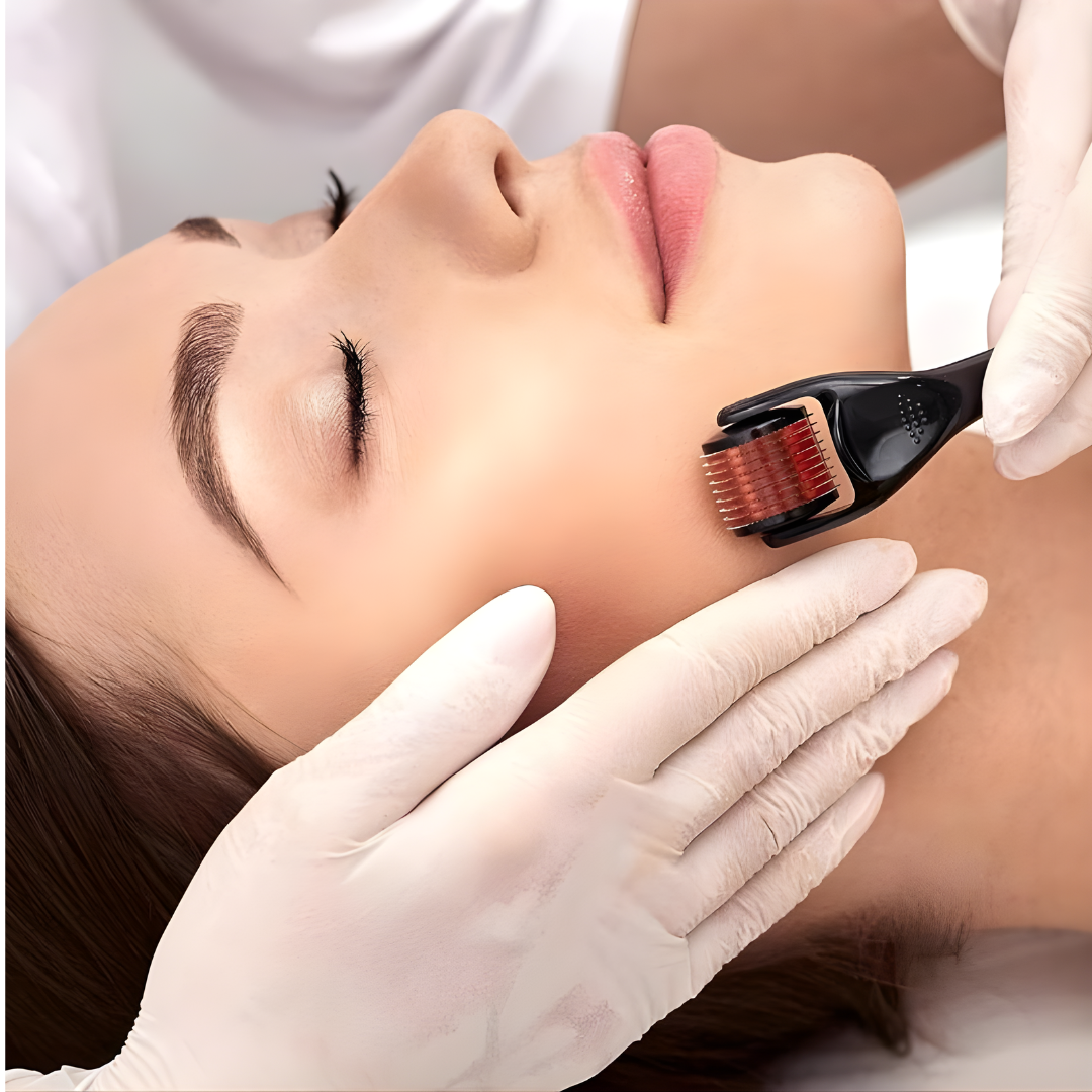 DERMAROLLER RODILLO PARA LA PIEL, BARBA Y CABELLO – Renovación facial desde casa