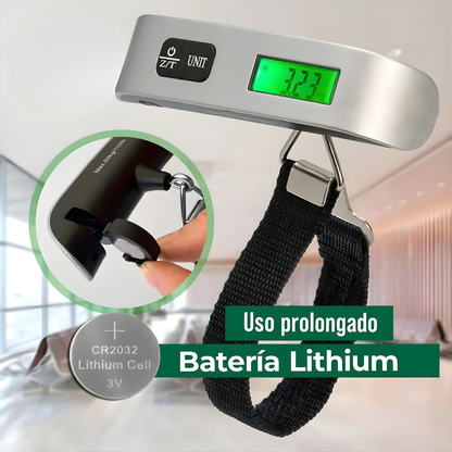 BÁSCULA PARA MALETA – Viaja sin sorpresas ni sobrepeso en tu maleta