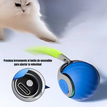 PELOTA INTERACTIVA – Diversión automática para tu mascota sin esfuerzo