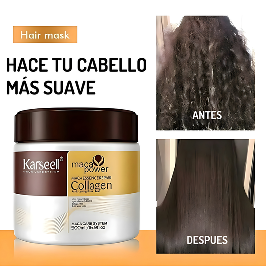 CREMA KARSELL — Colágeno profundo para un cabello completamente renovado