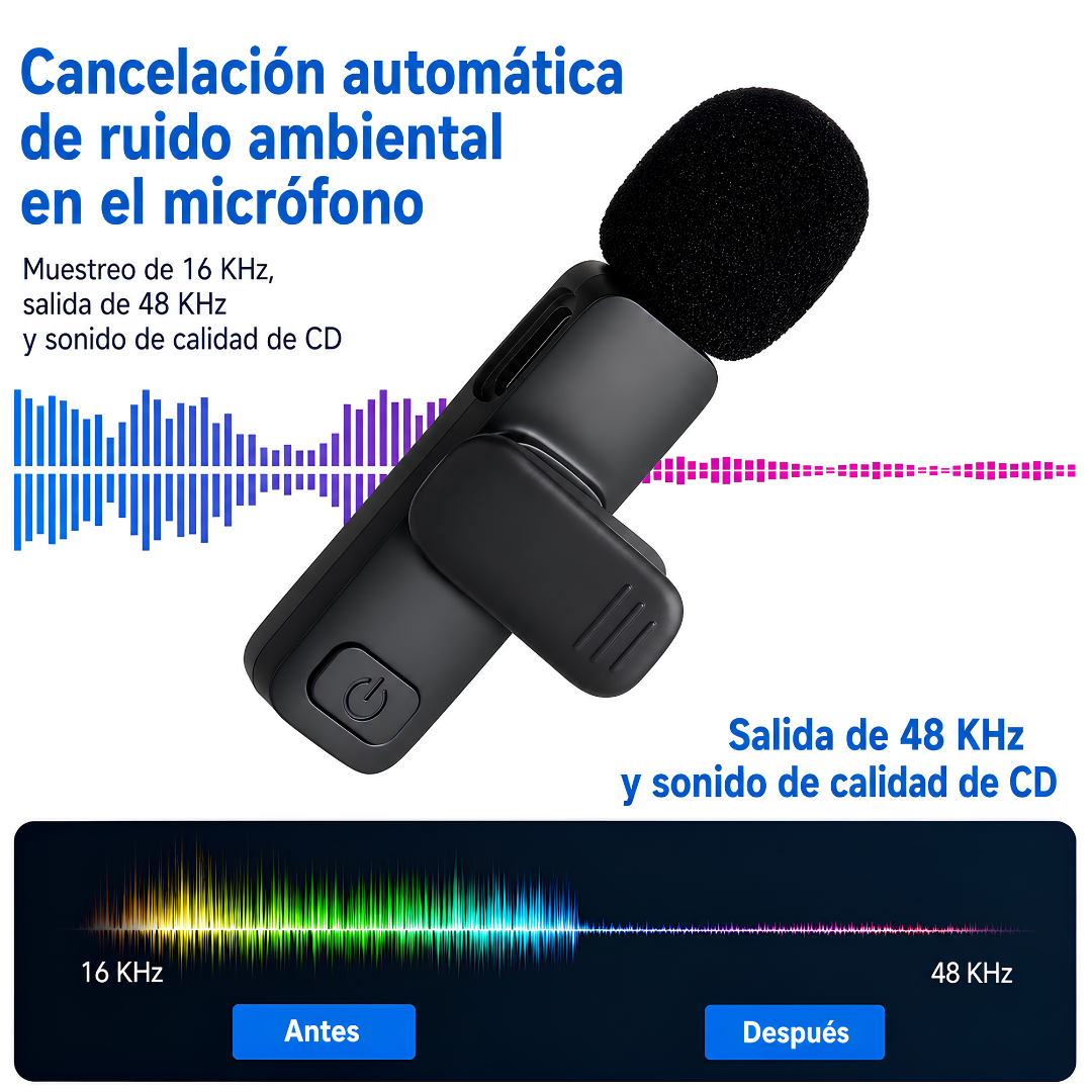 MICRÓFONO-K9 — Haz que tu contenido suene más profesional