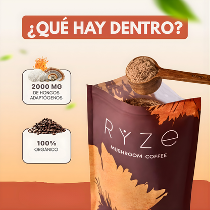CAFE RYZE – Energía limpia, enfoque mental y bienestar digestivo en cada taza
