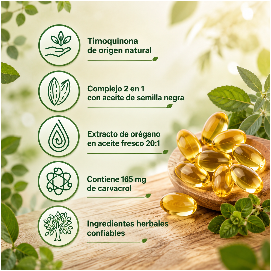OREGANO OIL – Apoyo natural diario