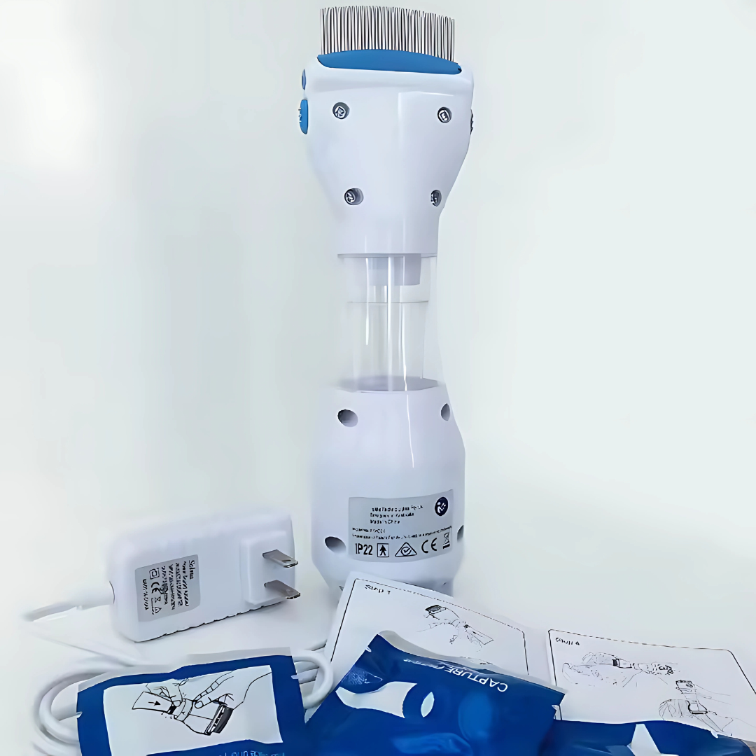 PEINE ELÉCTRICO ELIMINA PIOJOS Y LIENDRES – Elimina piojos sin químicos ni esfuerzo