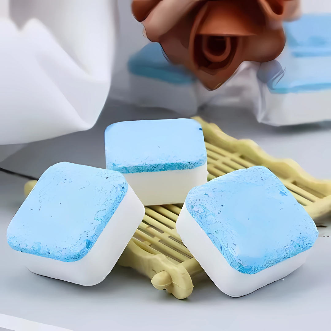 TABLETAS PARA LAVADORA (PACK*2) – Limpieza profunda para tu lavadora desde el primer uso