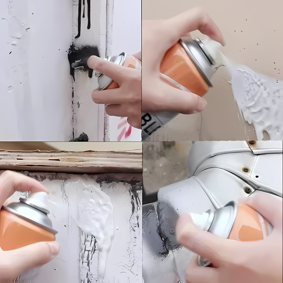 SELLADOR FLEXIBLE TAPA GOTERAS Y GRIETAS – Reparación resistente, sellado impermeable y protección duradera