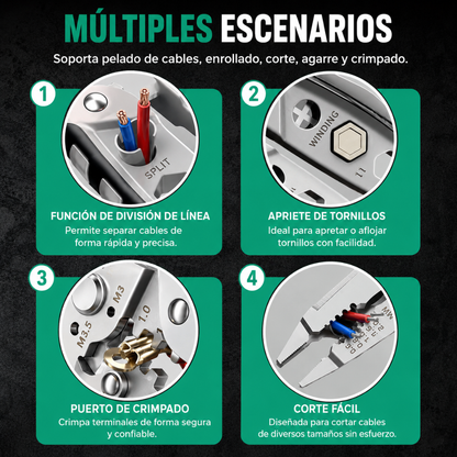 ALICATE MULTIFUNCIÓN – Corte preciso y seguro