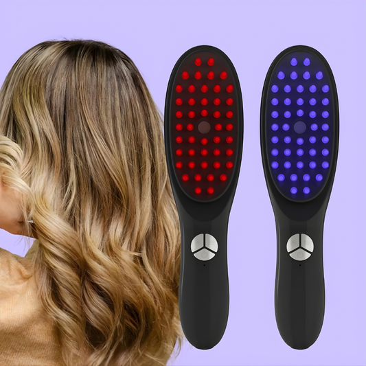CEPILLO LED MASAJEADOR DEL CUERO CABELLUDO – Estimulación profunda, cuidado diario y bienestar capilar desde la raíz