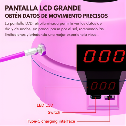 SALTADOR DE CUERDA ELECTRÓNICO – Entrenamiento inteligente, control total y resultados más rápidos en casa