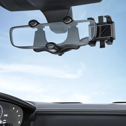 Soporte para Celular de Retrovisor – Mira el GPS sin quitar la vista del camino