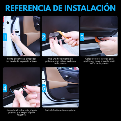 SET DE 2 TIRAS LED PARA CARRO – Iluminación moderna, ambiente personalizado y estilo único en cada trayecto