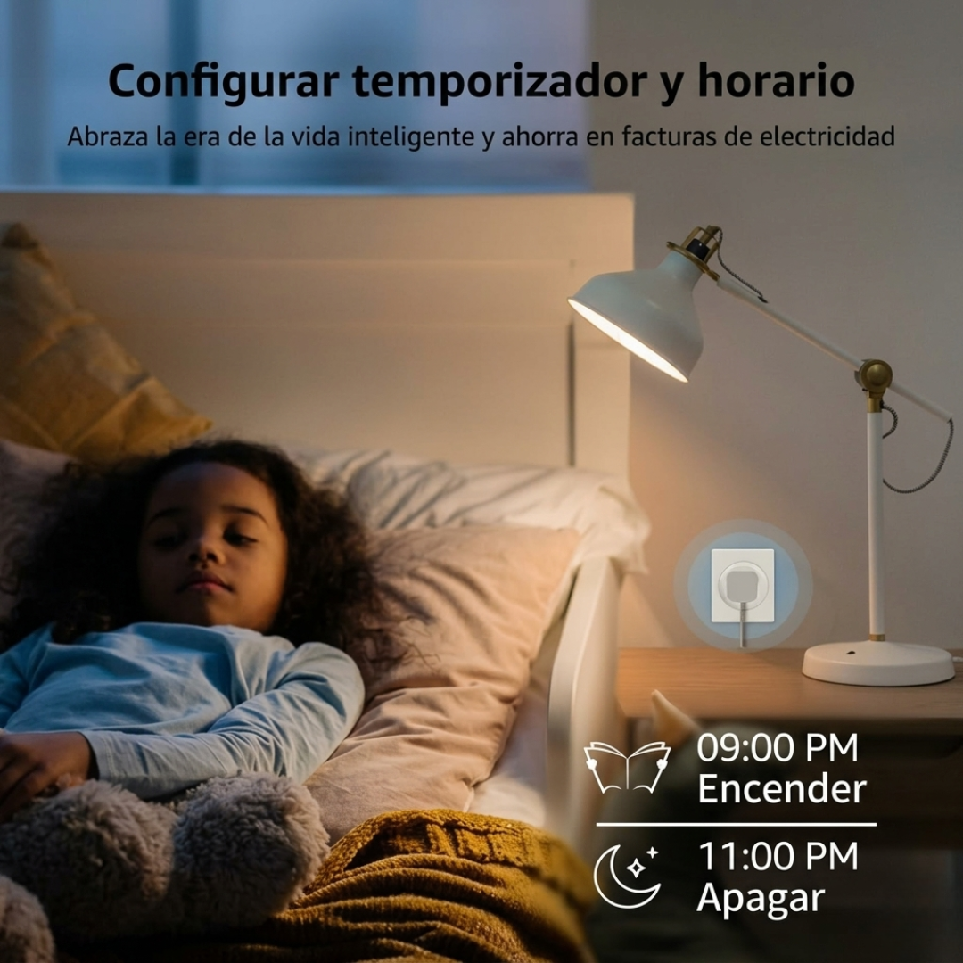 TOMA INTELIGENTE WIFI TUYA SMART — Controla tu hogar desde cualquier lugar del mundo