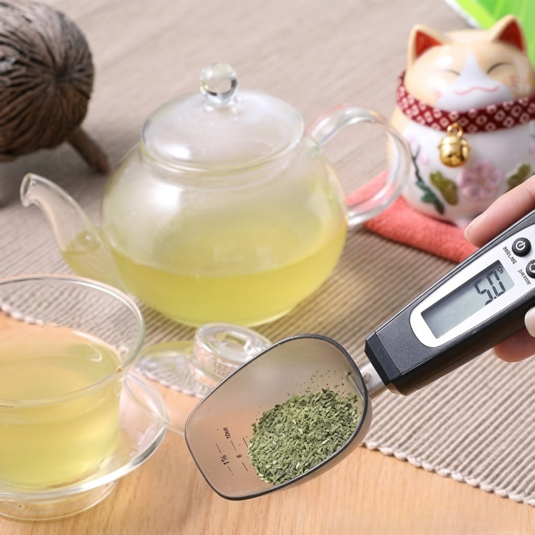 CUCHARA MEDIDORA PARA PESAR — La gramera que usa la cuchara misma, ideal para quien entrena y para alimentar bebés con precisión