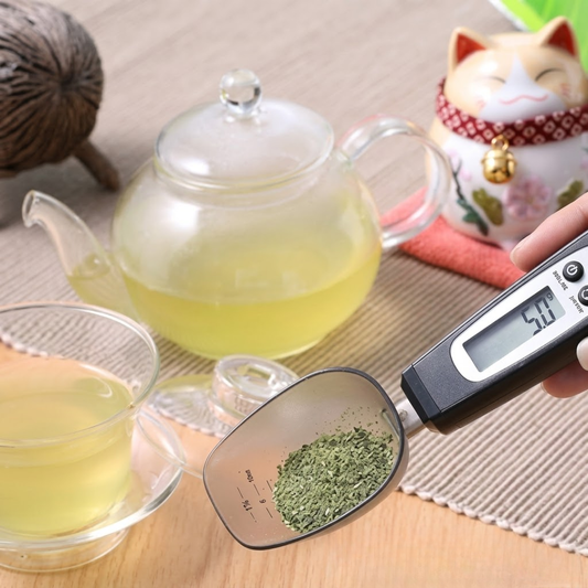 CUCHARA MEDIDORA PARA PESAR — La gramera que usa la cuchara misma, ideal para quien entrena y para alimentar bebés con precisión