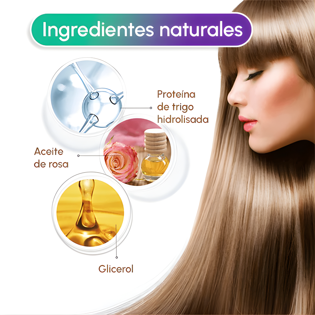CREMA ALISADORA – Cabello más liso, manejable y con brillo desde la primera aplicación