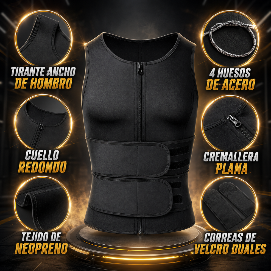 CHALECO REDUCTOR ABDOMINAL – Soporte abdominal, ajuste firme y comodidad para cualquier ocasión