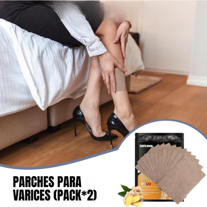 PARCHES ANTIVARICES L (PACK*2) – Alivio natural, circulación activa y piernas ligeras cada día