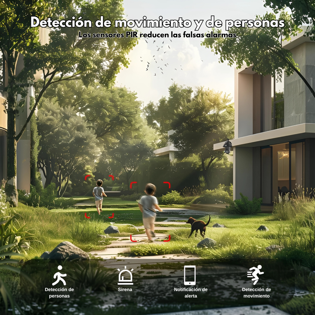 CÁMARA BOMBILLO E27 SMART AV380 NEW MODEL – Vigilancia inteligente, detección de movimiento y control total desde tu celular