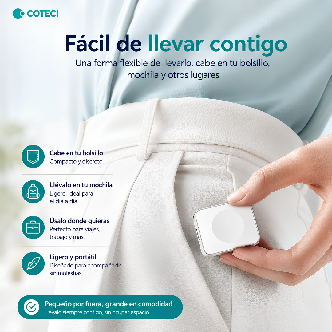 CARGADOR INALAMBRICO PARA RELOJ Y AIRPODS MODELO 26005-TS COTECI – Carga segura, compacta y práctica para tus esenciales Apple