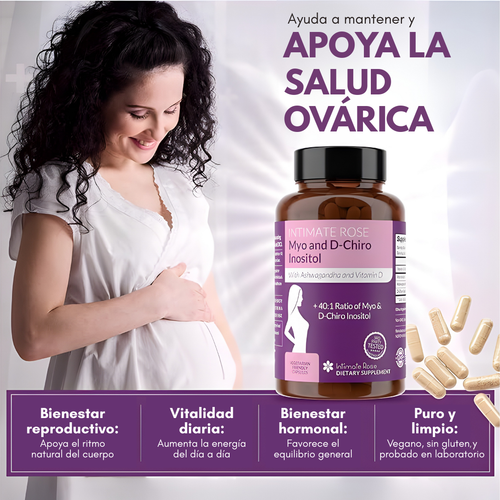 INTIMATE ROSE INOSITOL – Equilibrio hormonal, energía y bienestar femenino