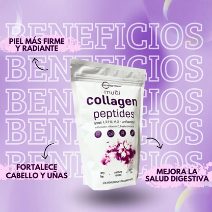 COLLAGEN PEPTIDES – Rejuvenece tu piel, fortalece tus articulaciones y revitaliza tu cuerpo desde adentro