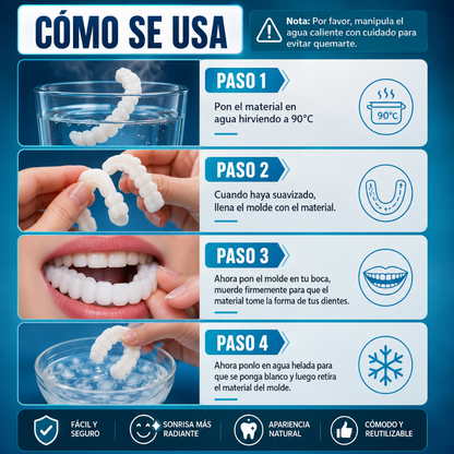 CARILLAS DENTALES SNAPON SMILE – Sonrisa renovada al instante