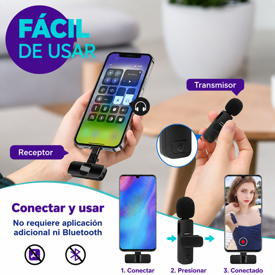 MICRÓFONO-K9 — Haz que tu contenido suene más profesional