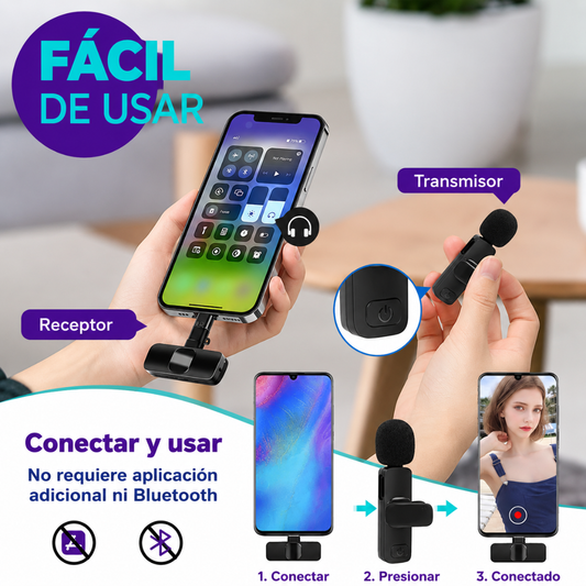 MICRÓFONO-K9 — Haz que tu contenido suene más profesional