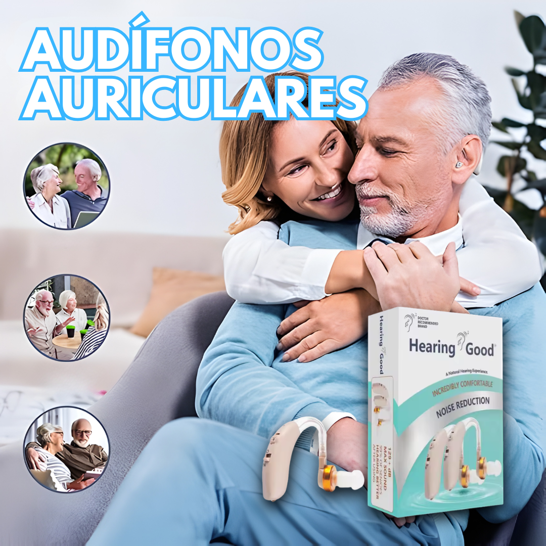AUDÍFONOS AURICULARES – Escucha clara, comodidad discreta y sonido mejorado