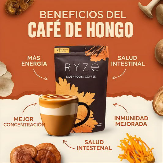 CAFE RYZE – Energía limpia, enfoque mental y bienestar digestivo en cada taza