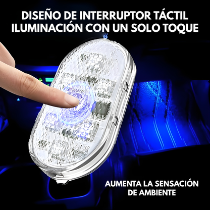 LUCES LED AMBIENTE PARA AUTO – Iluminación envolvente, estilo personalizado y ambiente único en cada trayecto