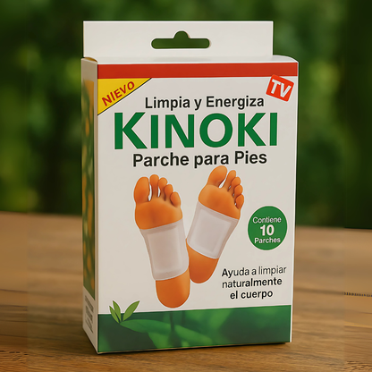 PARCHES DETOX KINOKI PARA TUS PIES — Tu rutina de bienestar nocturno empieza aquí