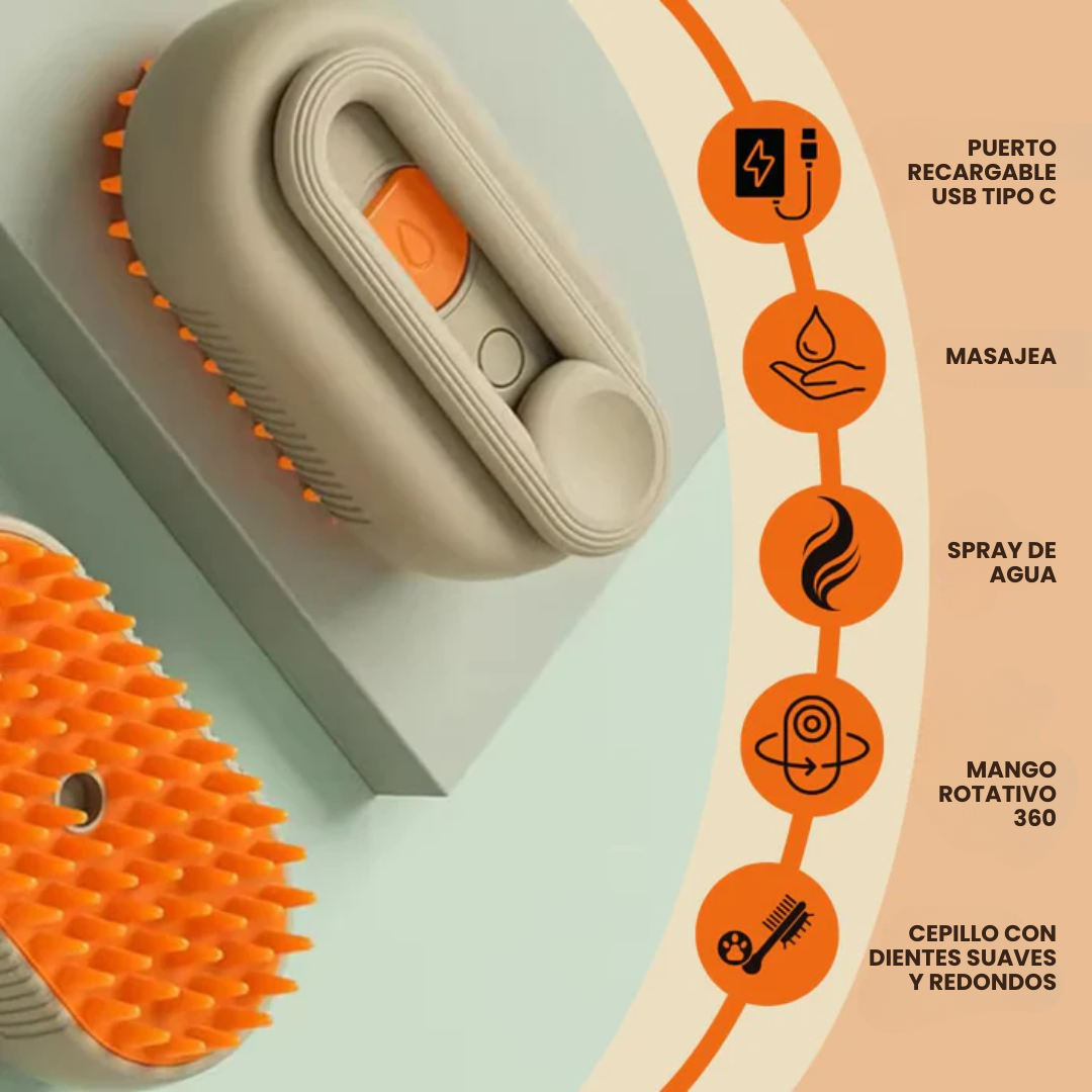 CEPILLO A VAPOR DE MASCOTAS – La revolución del cuidado para tu mascota
