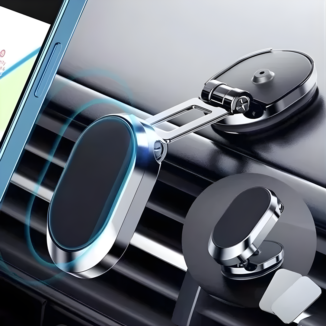 SOPORTE DE CELULAR MAGNÉTICO – Sujeción firme, vista perfecta y manejo seguro en todo momento