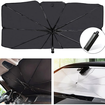 PARASOL AUTO – Protege tu vehículo del calor extremo en segundos