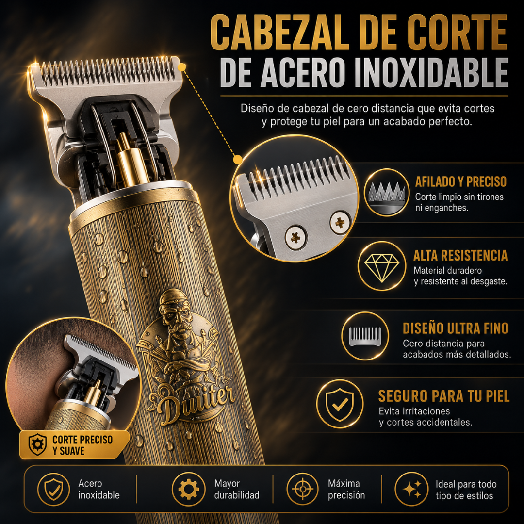 MÁQUINA AFEITADORA – Tu barbería en casa