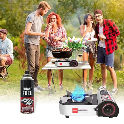 COCINA PLANTILLA DE GAS - Tu cocina completa en cualquier aventura al aire libre