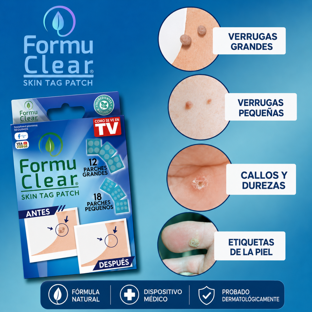 PARCHES PARA QUITAR VERRUGAS (108) — Discreción, constancia y piel más limpia