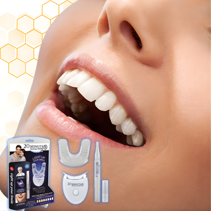 BLANQUEADOR DENTAL — Sonríe con seguridad y dientes visiblemente más blancos