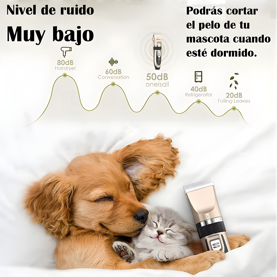 MAQUINA CORTADORA DE PELO PARA MASCOTAS – Corte preciso, cuidado seguro y estética profesional desde casa