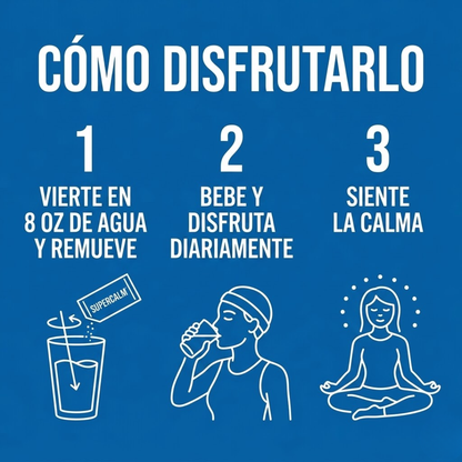 SUPER CALM NELO – Bebida en polvo con magnesio para relajarte y apoyar tu descanso diario